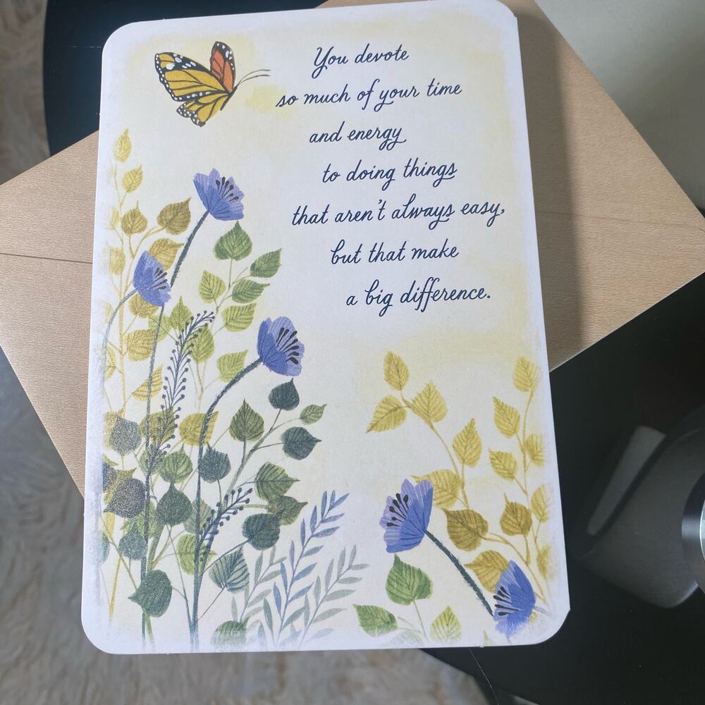 3 Hallmark Greeting Cards JUST BECAUSE